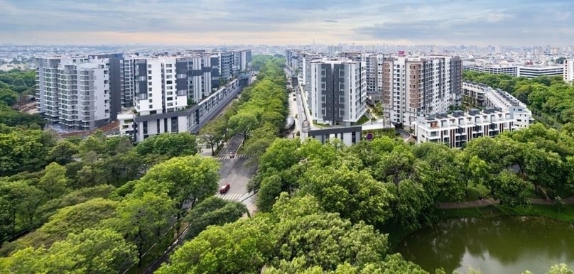 Celadon City project in Tan Son Nhi ward, HCMC, invested by Gamuda Land. Photo courtesy of the company.