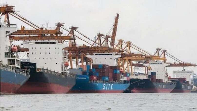 A port in Bangkok, Thailand. Photo courtesy of Reuters/VNA.