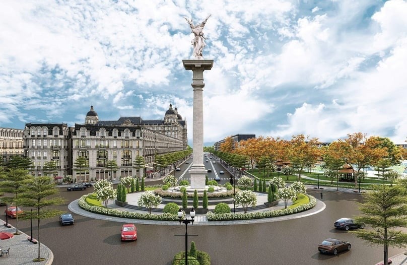 An illustration of Sunshine Group's Noble Palace Tay Thang Long in Hanoi. Photo courtesy of the company.