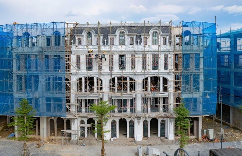 Noble Palace Tay Thang Long is one of the few branded shophouse projects in the western part of Hanoi, with prices starting from just over VND11 billion ($421,295). Photo courtesy of Sunshine Group.
