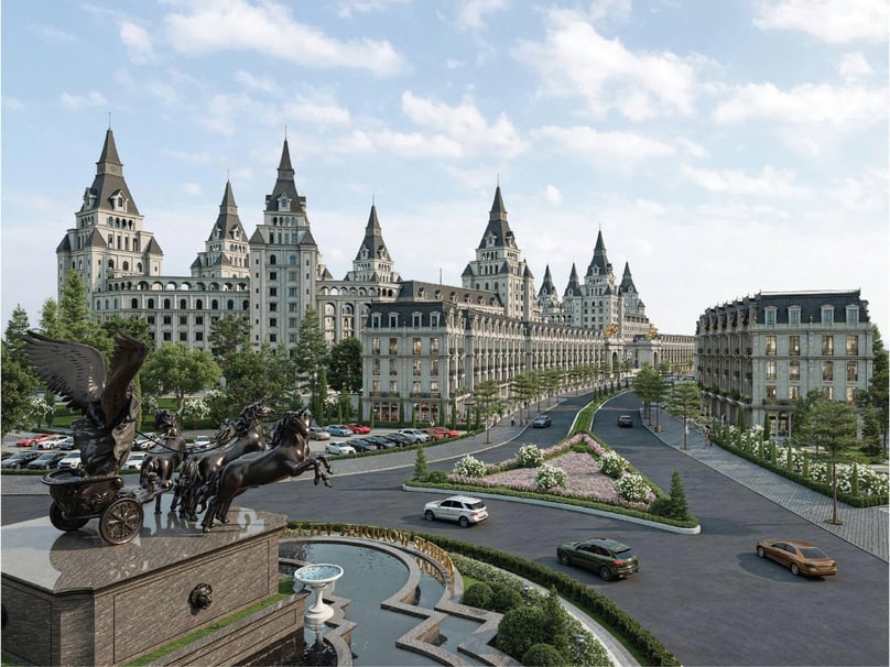 An Illustration of Noble Palace Tay Ho project in Hanoi. Photo courtesy of Sunshine Group.