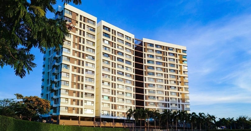 An apartment building in Ho Chi Minh City, southern Vietnam. Photo by The Investor/Vu Pham.