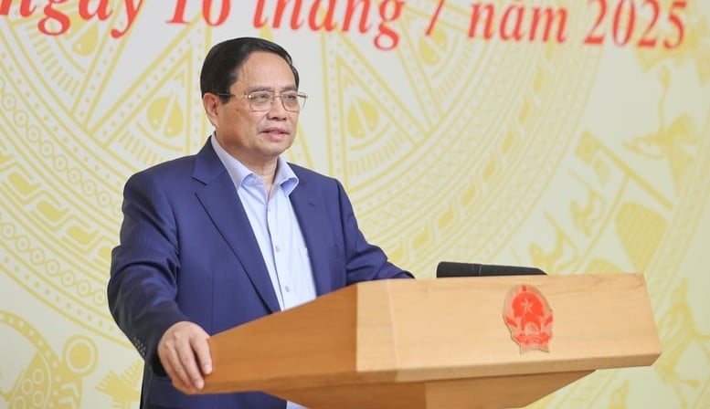 Prime Minister Pham Minh Chinh. Photo courtesy of the government's news portal.