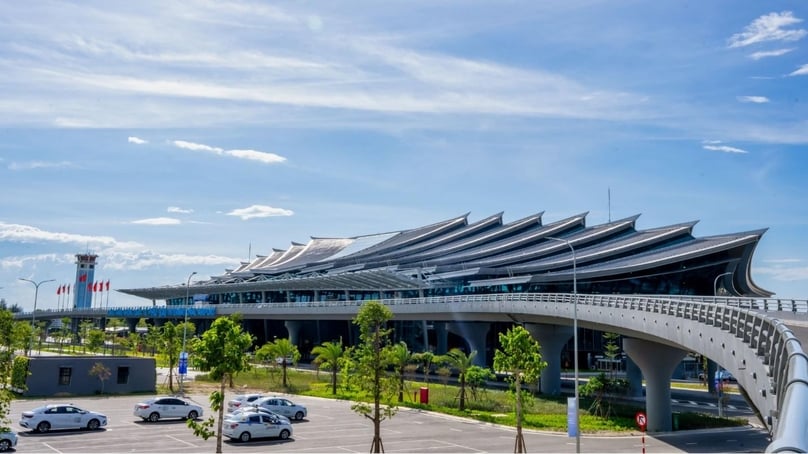 Passenger terminal T2 at Phu Bai International Airport in Hue city, central Vietnam. Photo courtesy of Airports Corporation of Vietnam.