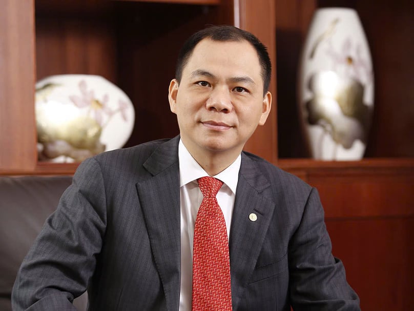 Vingroup chairman Pham Nhat Vuong. Photo courtesy of Thanh nien (Young people) newspaper.