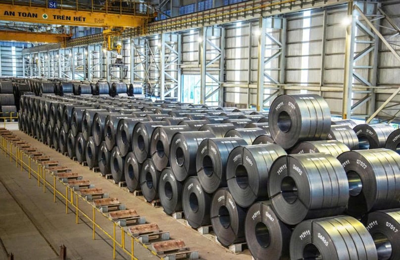 Steel products of Hoa Phat Group. Photo courtesy of the company.