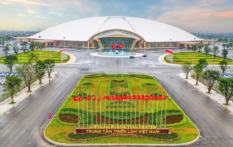 The Vietnam Exposition Center in Dong Anh, Hanoi. Photo courtesy of Vingroup.