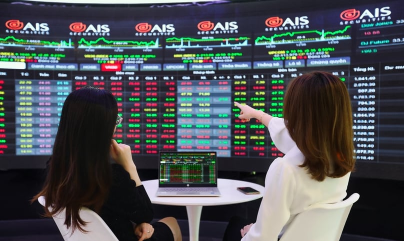 The VN-Index closed at 1,485.05 on July 21, 2025, down 12.23 points, or 0.82%, from the previous session. Photo by The Investor/Trong Hieu.