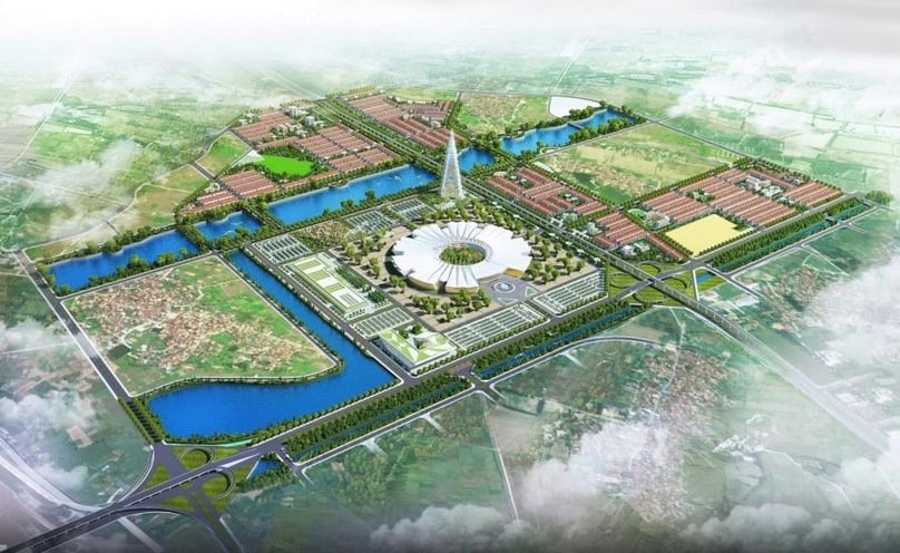 Illustration of Vinhomes Co Loa urban area project in Hanoi. Photo courtesy of the VEF.