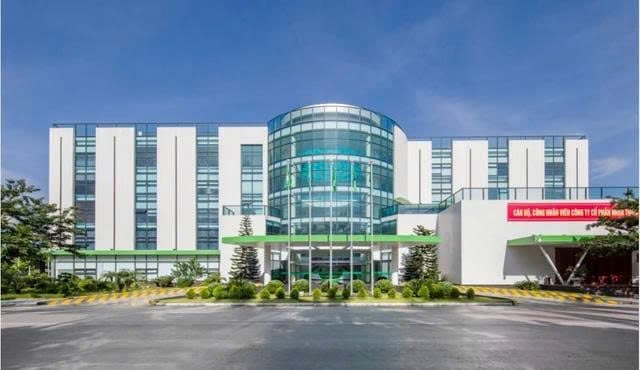 The headquarters of Tien Phong Plastic JSC in Hai Phong city, northern VIetnam. Photo courtesy of the company.