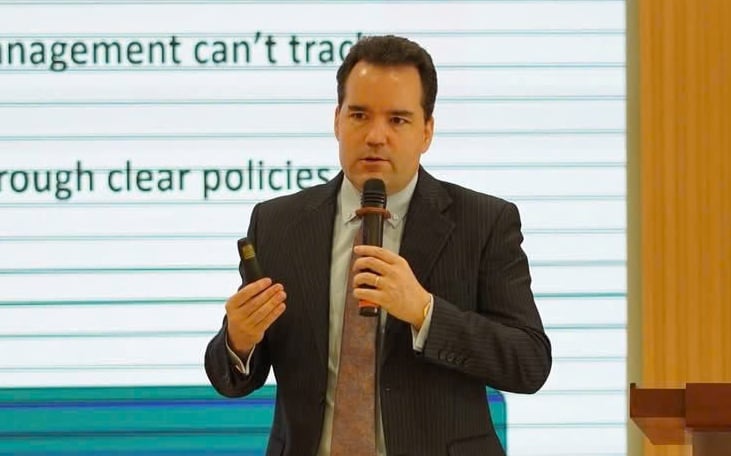 Colin Blackwell, chairman of Hyperion Fintech. Photo courtesy of the company.