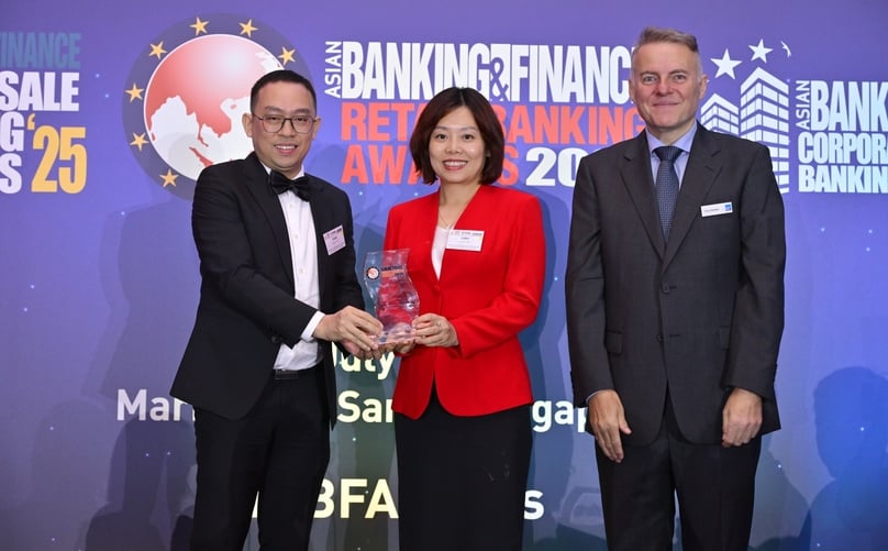 Techcombank has been named Domestic Retail Bank of the Year in Vietnam for the fourth year in a row. Photo courtesy of the bank.