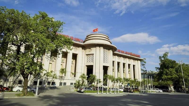 The headquarters of the State Bank of Vietnam in Hanoi. Photo courtesy of the central bank.