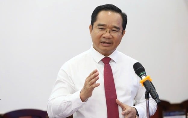 Chairman of the municipal People’s Committee, Nguyen Van Duoc. Photo courtesy of Thanh Nien (Young People) newspaper.