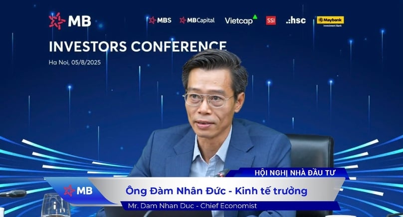 Dam Nhan Duc, chief economist of MB. Photo courtesy of MB.