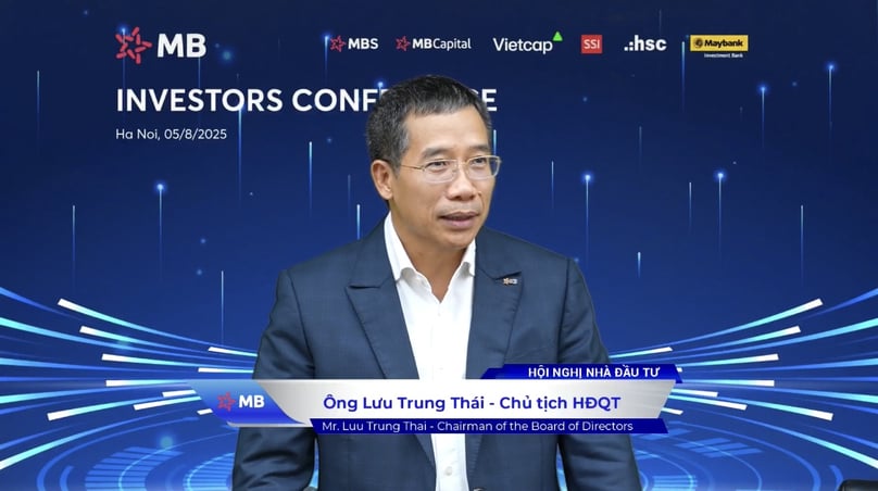 Luu Trung Thai, chairman of MB's board of directors. Photo courtesy of MB.