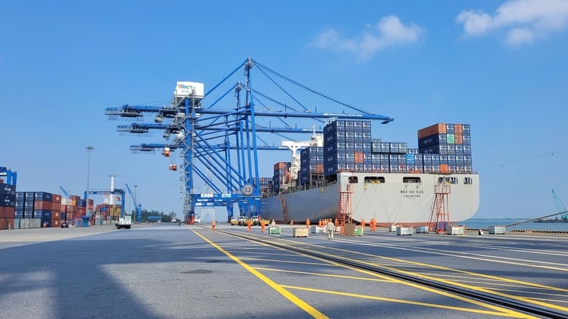 Lach Huyen Terminal at Hai Phong Port, northern Vietnam. Photo by The Investor/Ha An.