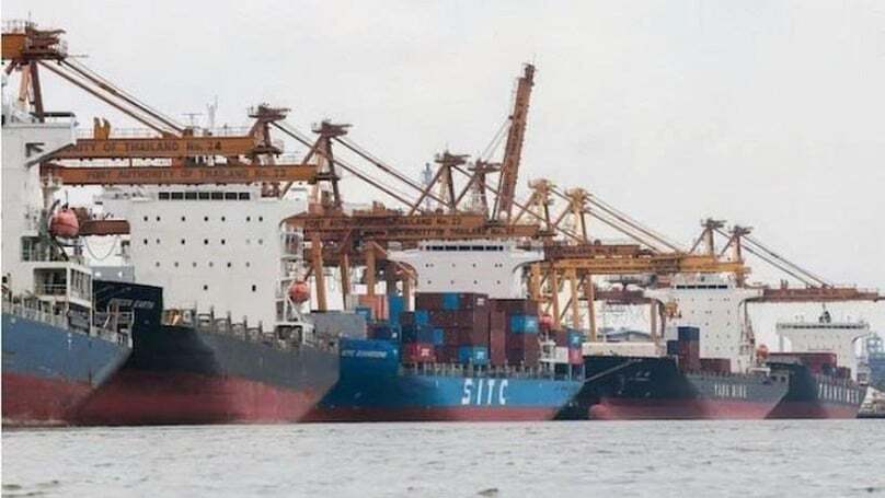 A cargo port in Bangkok, Thailand on April 3, 2025. Photo courtesy of Reuters/VNA.