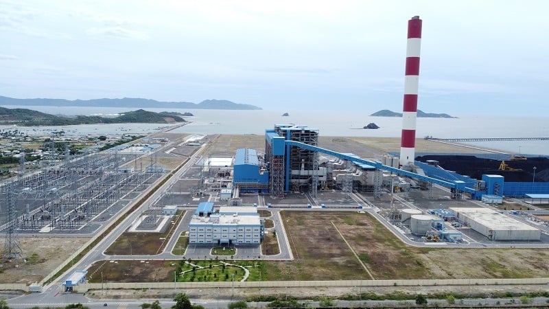The Van Phong 1 BOT coal-fired power plant in Khanh Hoa province, central Vietnam. Photo courtesy of Van Phong Power Company Limited.