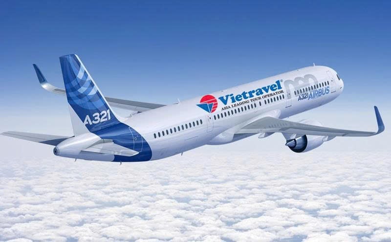  An aircraft of Vietravel Airlines. Photo courtesy of the carrier.