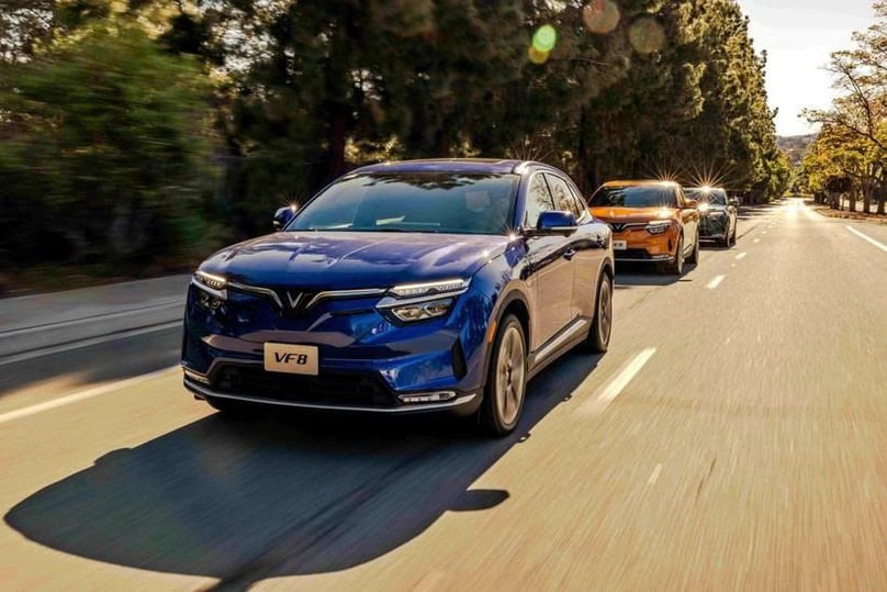 VinFast maintains strong sales with over 11,000 EVs sold for third consecutive month. Photo courtesy of VinFast.