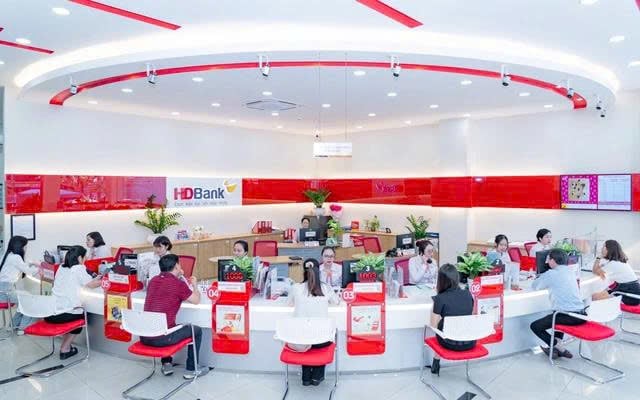 A transaction point of HDBank. Photo courtesy of the creditor.