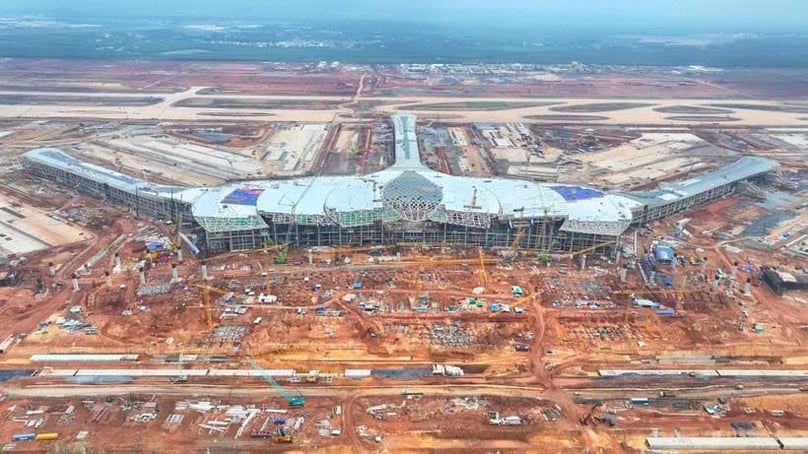 Long Thanh Intenrational Airport is envisoned to become a major regional aviation hub. Photo courtesy of VNA.