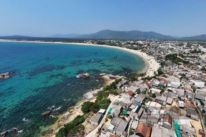 Phu My sea port project will be developed on an area of 205 hectares in Gia Lai province, central Vietnam. Photo courtesy of Lao dong (Labor) newspaper.