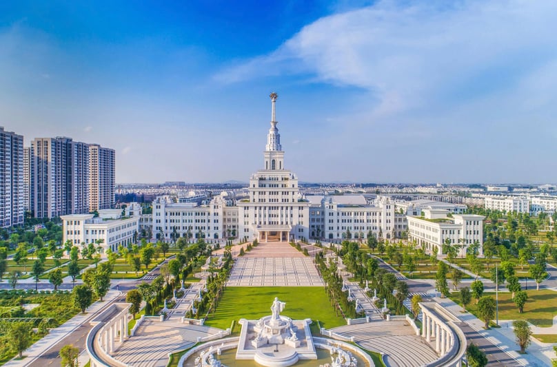 The Ocean Park 1 project developed by Vingroup in Hanoi. Photo courtesy of the group.