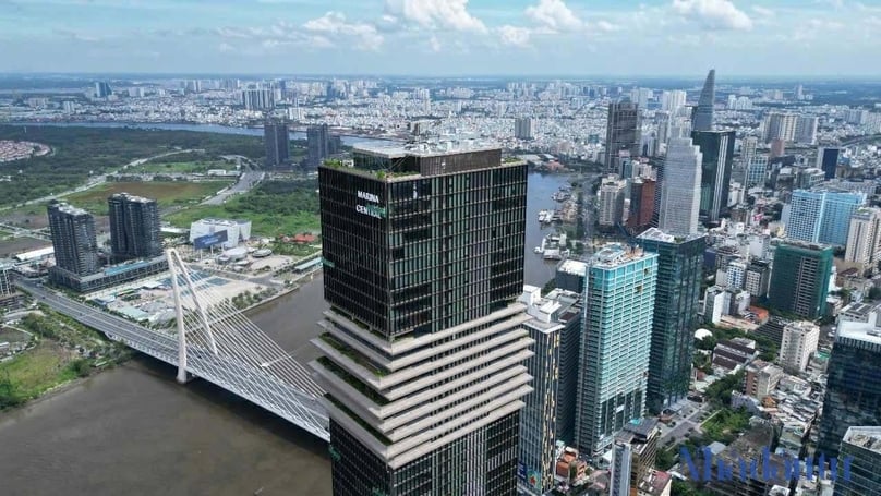 Saigon Marina IFC is one of the three tallest towers in Vietnam. Photo courtesy of the developer.