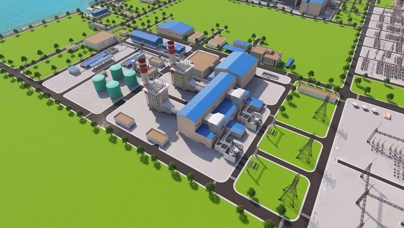  Illustration of the O Mon IV thermal power plant in Can Tho city, southern Vietnam. Photo courtesy of Petrovietnam.