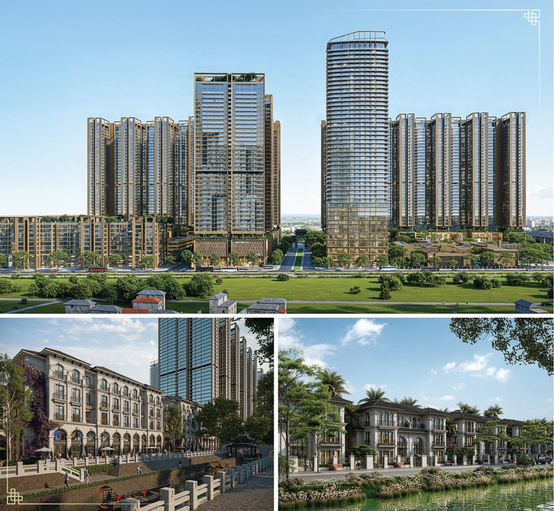 An illustration of the Sunshine Legend City project in Hung Yen province, northern Vietnam. Photo courtesy of Sunshine Group.