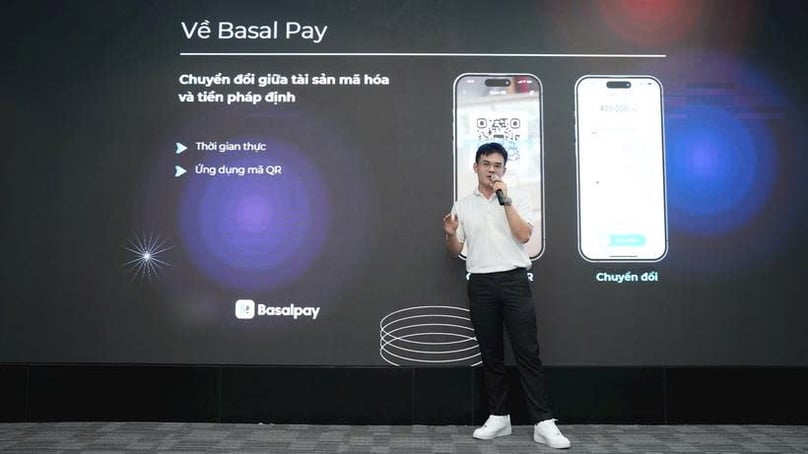 Basal Pay addresses critical bottlenecks in foreign visitors’ transactions and enables direct conversion between crypto assets and fiat money within seconds. Photo courtesy of Danang newspaper.