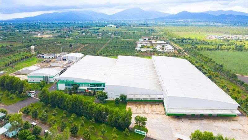 The Nutifood Highland Dairy Processing Plant in Gia Lai province, central Vietnam. Photo courtesy of Nutifood.