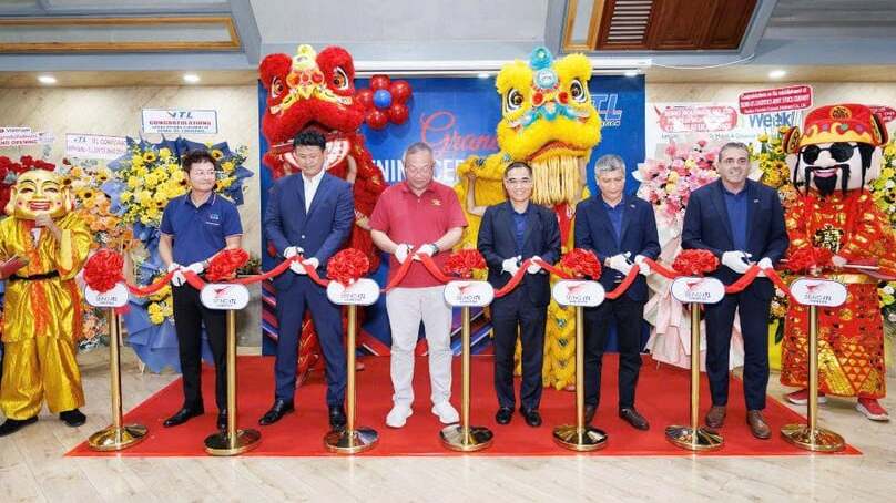At the ceremony launching Seino-ITL Logistics in Ho Chi Minh City on August 26, 2025. Photo courtesy of Dau tu (Investment) newspaper.