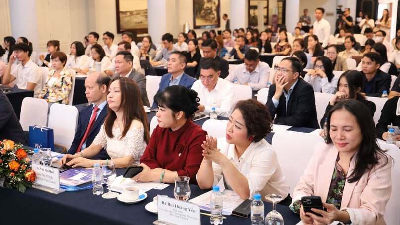 At the conference 'Real estate transactions in the context of market and legal fluctuations' in HCMC, August 28, 2025. Photo courtesy of the organizer.