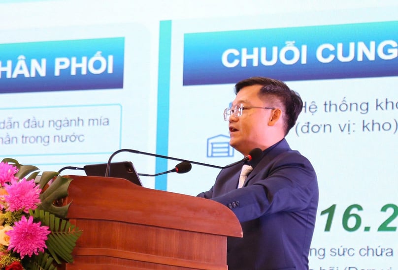 Thai Van Chuyen, CEO of TTC AgriS. Photo by The Investor/Nguyen Tri.