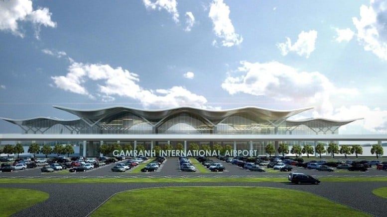 Cam Ranh International Airport in Khanh Hoa province, central Vietnam. Photo courtesy of the government's news portal.
