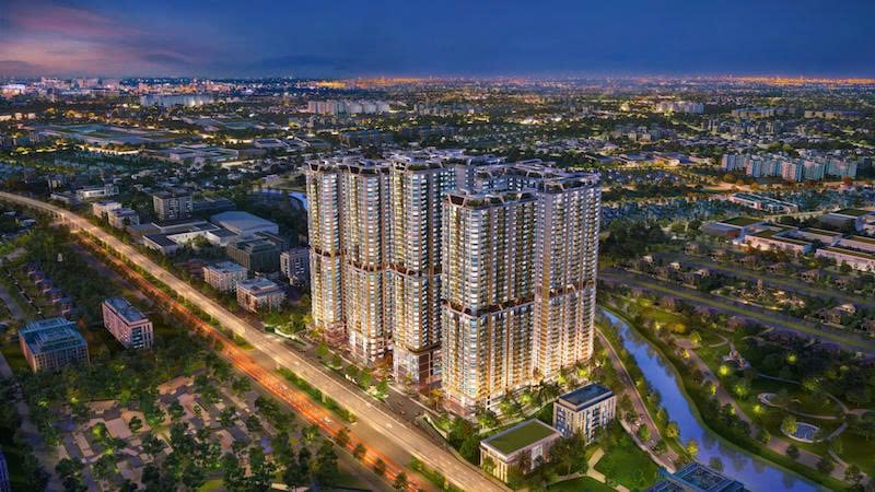 The La Pura project developed by Phat Dat in Ho Chi Minh City. Photo courtesy of the company.