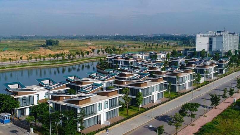 A corner of the Nam Vinh Yen New Urban Area in Phu Tho province, northern Vietnam. Photo courtesy of DIC Corp.
