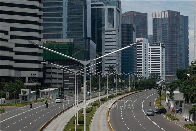 In Jakarta, Indonesia. Photo courtesy of Xinhua.