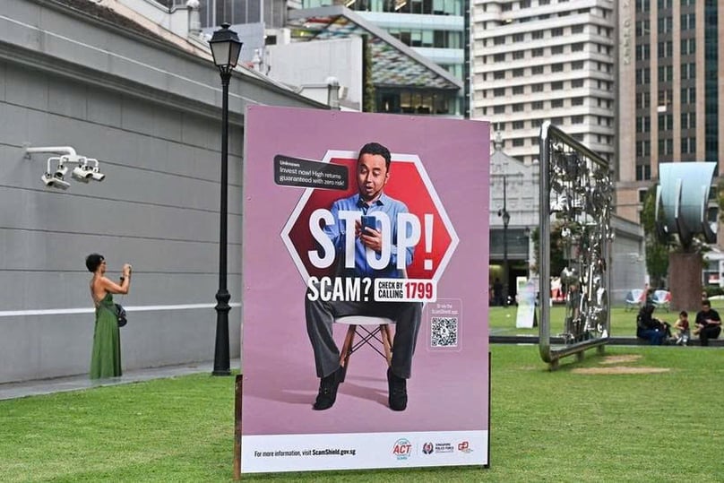 Scams involving impersonation of government officials remain a serious concern in Singapore. Photo courtesy of The Straits Times .