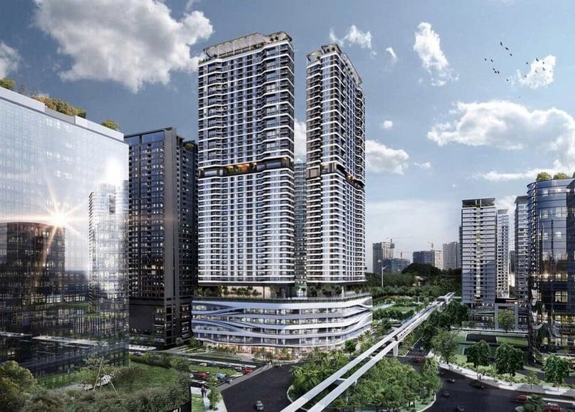 A real estate project developed by Taseco Land. Photo courtesy of the company.