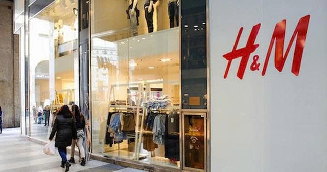 An H&M store. Photo courtesy of the company.