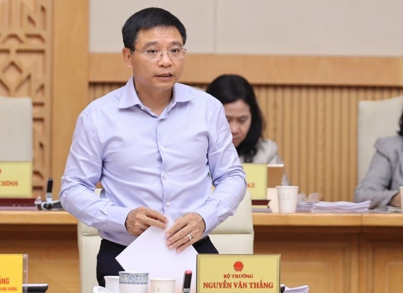Minister of Finance Nguyen Van Thang. Photo courtesy of the government's news portal.
