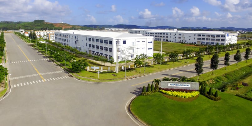 VSIP Quang Ngai industrial park in Quang Ngai province, central Vietnam. Photo courtesy of VSIP.