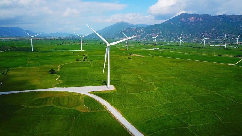 A wind farm. Photo courtesy of VnEconomy.