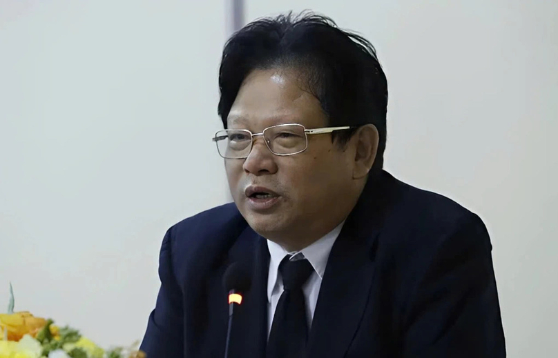 Dao Huu Huyen before his arrest. Photo courtesy of the police.