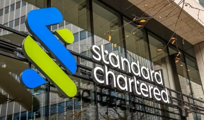 Logo of Standard Chartered. Photo courtesy of the bank.