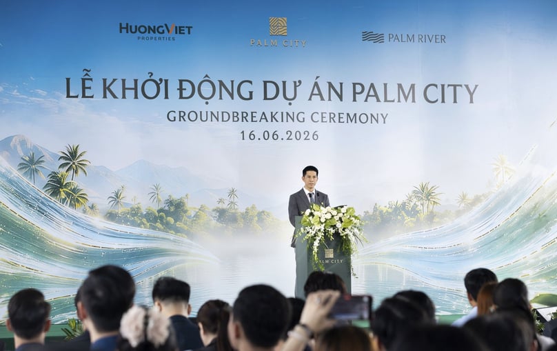 At the groundbreaking ceremony, Nguyen Si Toan, managing director, High-rise Residential Real Estate at Huong Viet Properties, said that Palm River is positioned as an “Urban Retreat in the City'.